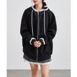 配レース ジップアップ 長袖 | レースレディース  | 詳細画像4 