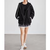 配レース ジップアップ 長袖 | レースレディース  | 詳細画像7 