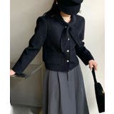 コットン ウール スカーフ付き | レースレディース  | 詳細画像4 