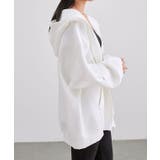 オーバーサイズ フード付き ジップアップ | レースレディース  | 詳細画像11 