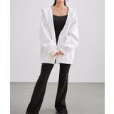 オーバーサイズ フード付き ジップアップ | レースレディース  | 詳細画像13 