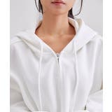 オーバーサイズ フード付き ジップアップ | レースレディース  | 詳細画像14 