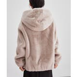 ソリッドカラー フード付き ボア | レースレディース  | 詳細画像11 