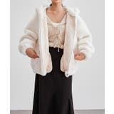 ソリッドカラー フード付き ボア | レースレディース  | 詳細画像15 