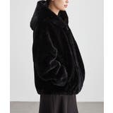 ソリッドカラー フード付き ボア | レースレディース  | 詳細画像5 