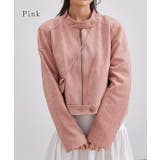 スエード調 ライダース ショート | レースレディース  | 詳細画像9 