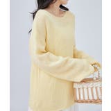 ラウンドネック 長袖 ゆる | レースレディース  | 詳細画像5 