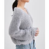 Vネック パール スパンコール | レースレディース  | 詳細画像17 