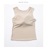 スクエアネック 配色ライン カップ付き | レースレディース  | 詳細画像17 