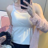 ソリッドカラー バッククロス ストライプ | レースレディース  | 詳細画像1 