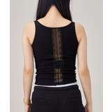 ソリッドカラー バックレース カップ付き | レースレディース  | 詳細画像5 