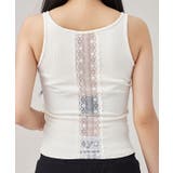 ソリッドカラー バックレース カップ付き | レースレディース  | 詳細画像9 