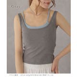 配色 フェイク レイヤード | レースレディース  | 詳細画像10 