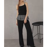 配色 フェイクレイヤード カップ付き | レースレディース  | 詳細画像14 