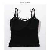 配色 フェイクレイヤード カップ付き | レースレディース  | 詳細画像16 