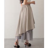 ハイウエスト フレアヘム チュール | レースレディース  | 詳細画像11 