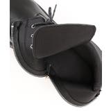 レザー調 厚底 レースアップ | レースレディース | 詳細画像15