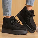 スエード調 厚底 モカシン | レースレディース | 詳細画像1