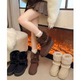 スエード調 厚底 ファー | レースレディース  | 詳細画像9 