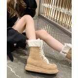 ファー付き レースアップ 厚底 | レースレディース  | 詳細画像10 