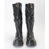 レザー調 フロント ジップ | レースレディース | 詳細画像6