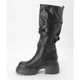 レザー調 フロント ジップ | レースレディース | 詳細画像8