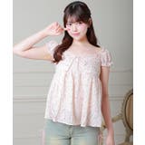 Anely 小花柄 リボン | レースレディース | 詳細画像11