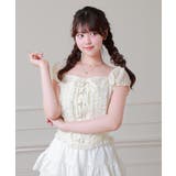 Anely スクエアネック レースアップ | レースレディース | 詳細画像6
