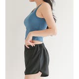 【2点セット】クロップド タンクトップ ショートパンツ | レースレディース | 詳細画像13