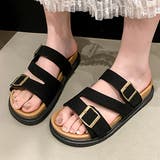 ベルト付き コンフォート フラット | レースレディース  | 詳細画像1 