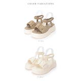 くしゅ ストラップ 厚底 | レースレディース  | 詳細画像2 