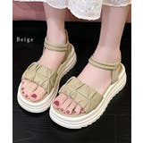 くしゅ ストラップ 厚底 | レースレディース  | 詳細画像3 