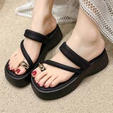 ストラップ 厚底 トング | レースレディース  | 詳細画像1 