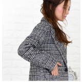 グレンチェック ロング チェスター | レースレディース  | 詳細画像11 