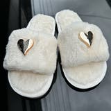 メタリック ハート付き オープントゥ | レースレディース  | 詳細画像1 