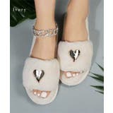 メタリック ハート付き オープントゥ | レースレディース  | 詳細画像9 