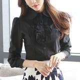 フリルブラウス シャツ ブラウス | レースレディース | 詳細画像14