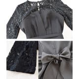 パーティードレス 花柄レース ビスチェ | レースレディース  | 詳細画像18 