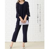 パーティードレス パンツドレス セットアップ | レースレディース  | 詳細画像4 