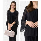 パーティードレス パンツドレス セットアップ | レースレディース  | 詳細画像7 