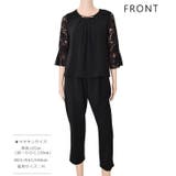 パーティードレス パンツドレス セットアップ | レースレディース  | 詳細画像15 