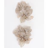 【2点セット】クリアビーズ付き ボタニカル シアー | レースレディース  | 詳細画像13 