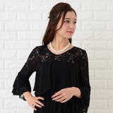 黒ロングワンピース パーティードレス S～XL | レースレディース  | 詳細画像13 