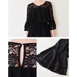 黒ロングワンピース パーティードレス S～XL | レースレディース  | 詳細画像25 