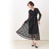総レースワンピースミモレ丈ドレス レースワンピ ドレスワンピース | レースレディース  | 詳細画像19 