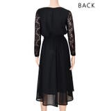 フィッシュテール 長袖レース ワンピース | レースレディース  | 詳細画像22 