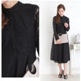 総レースワンピース パーティードレス ミモレ丈 | レースレディース  | 詳細画像9 