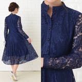 総レースワンピース パーティードレス ミモレ丈 | レースレディース  | 詳細画像13 