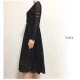 総レースワンピース パーティードレス ミモレ丈 | レースレディース  | 詳細画像16 
