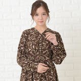 花柄ワンピース フラワープリント ワンピース | レースレディース  | 詳細画像10 